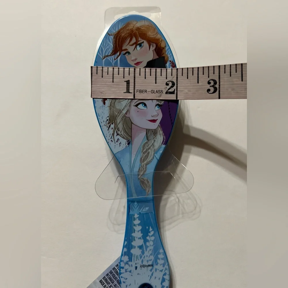 Disney Princess and Frozen Il Girls Hair Brush | Detangling Air Cushion Comb,